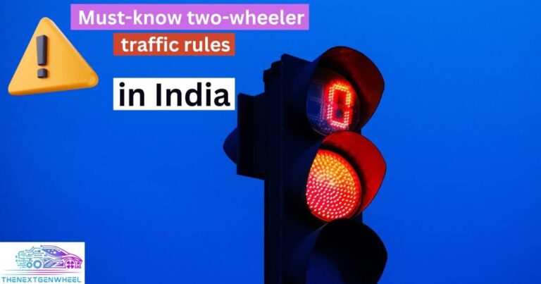 Two-Wheeler Traffic Rules in India