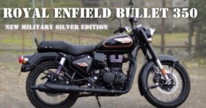 Read more about the article Bullet 350: Unleashing the Power of the Royal Enfield Bullet 350’s New Features and Striking Military Silver Edition